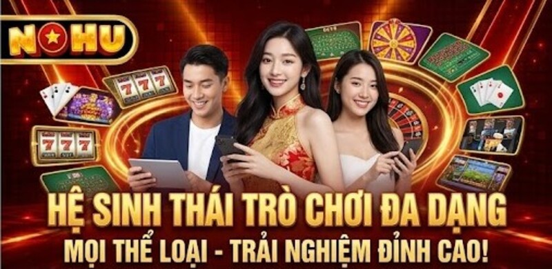 Hệ sinh thái trò chơi tại NOHU90